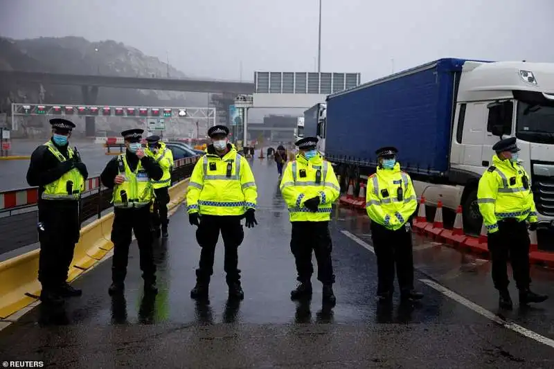 proteste camionisti a dover 4