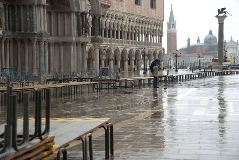 venezia asciutta grazie al mose