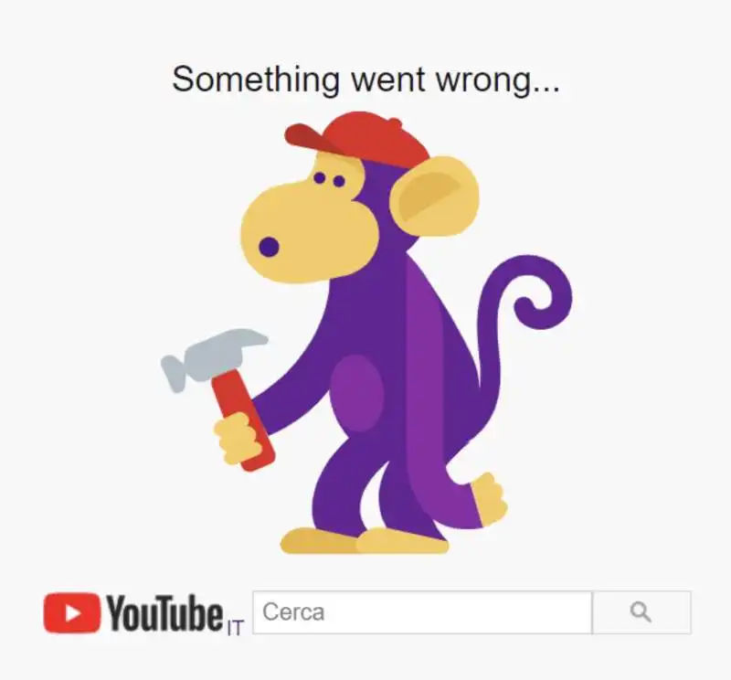 YOUTUBE DOWN