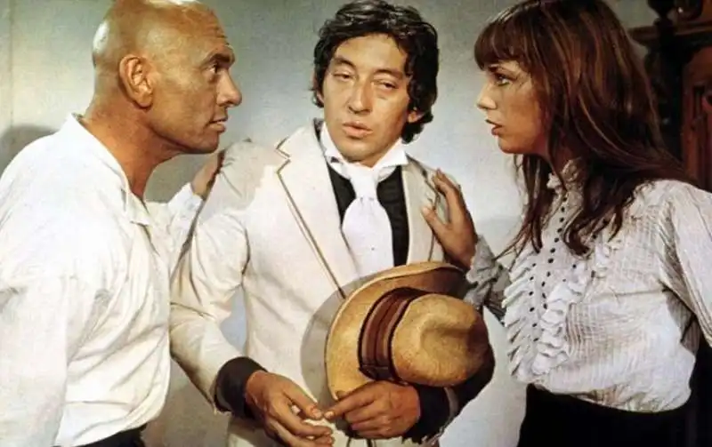 yul brynner, serge gainsbourg jane birkin   il romanzo di un ladro di cavalli 