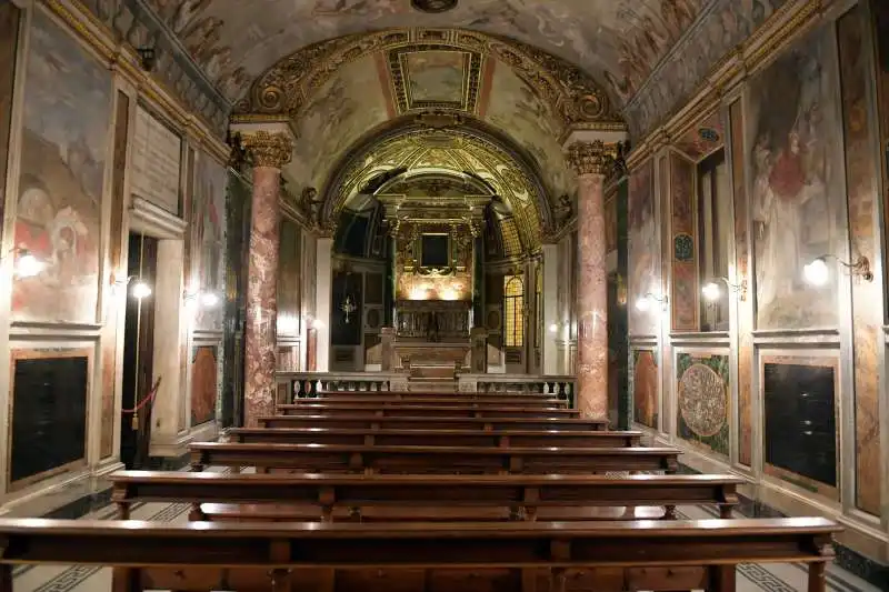 la cappella di palazzo altemps dove si ?? sposato gabriele d annunzio con maria hardouin di gallese