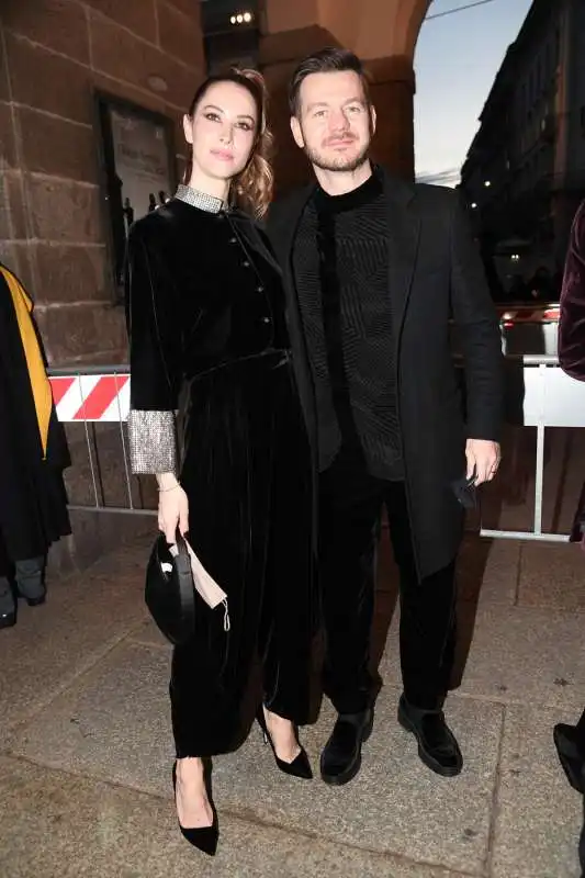 alessandro cattelan e signora 