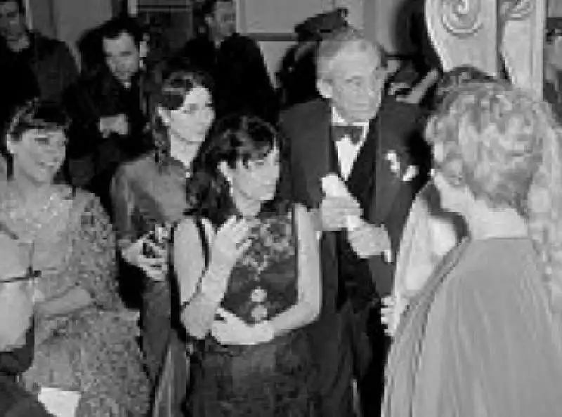 anna magnani con john huston alla scala