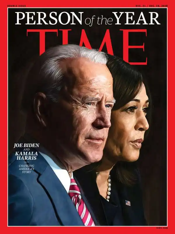 biden e harris person of the year sul time