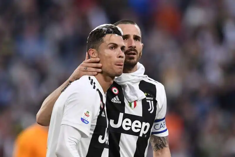 cristiano ronaldo e leonardo bonucci