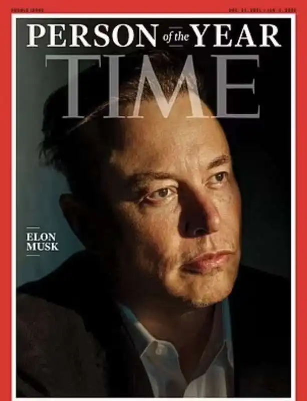 elon musk persona dell anno per time 