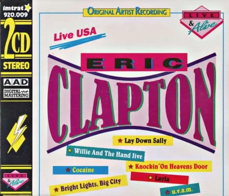 eric clapton  live usa