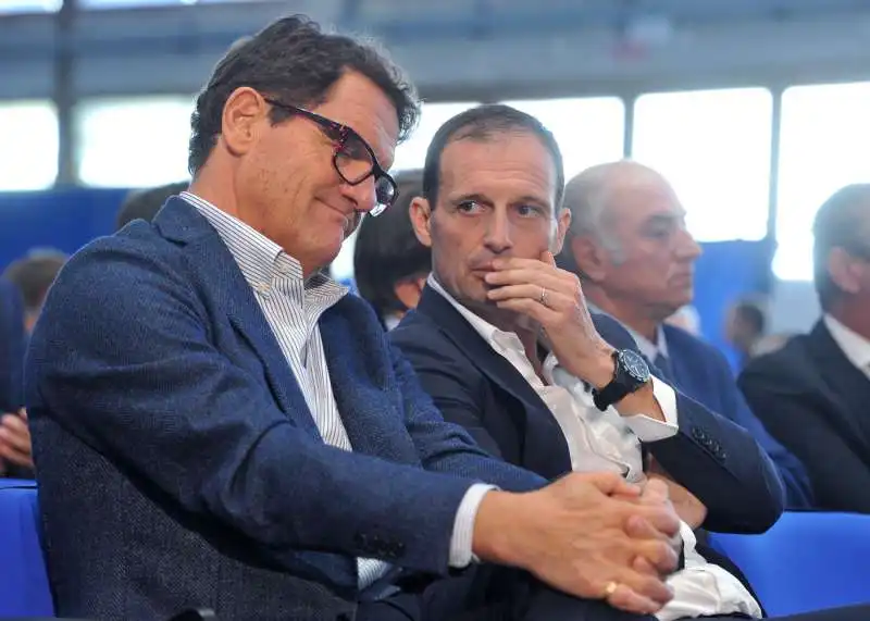 FABIO CAPELLO E MAX ALLEGRI