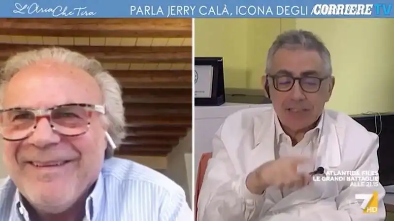 fabrizio pregliasco e jerry cala' intonano sisisivax 4