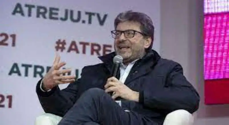 GIANCARLO GIORGETTI AD ATREJU