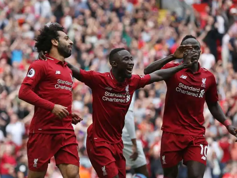 I TRE AFRICANI DEL LIVERPOOL SALAH KEITA E MANE 2