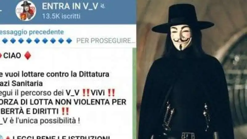 il gruppo no vax che faceva squadrismo in rete 2