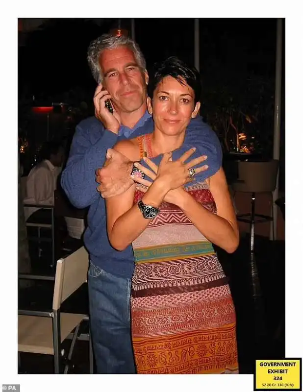 Jeffrey Epstein e Ghislaine Maxwell