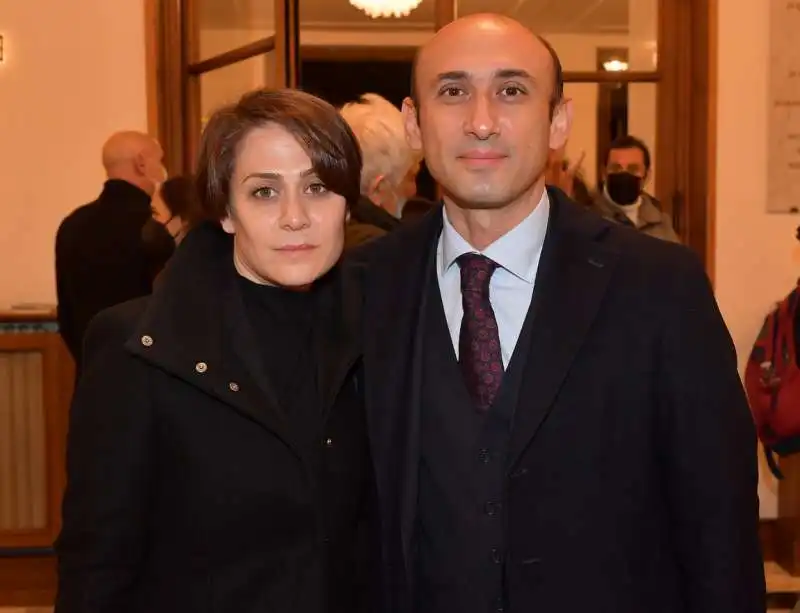 l ambasciatore dell azerbaigian  mammad ahmadzada con la moglie hynura huseynova  foto di bacco