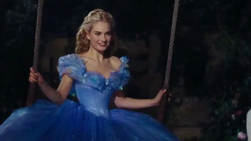 lily james cenerentola 