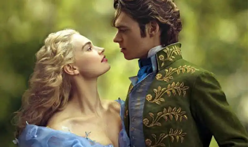 lily james richard madden   cenerentola. 