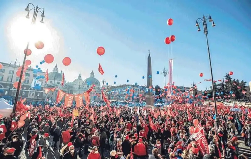 LO SCIOPERO GENERALE DI CGIL E UIL