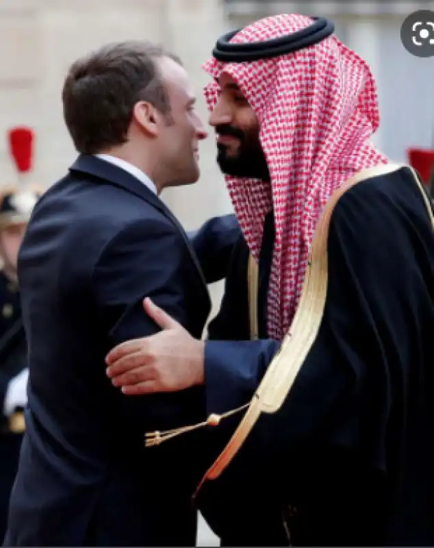 macron mohammed bin salman