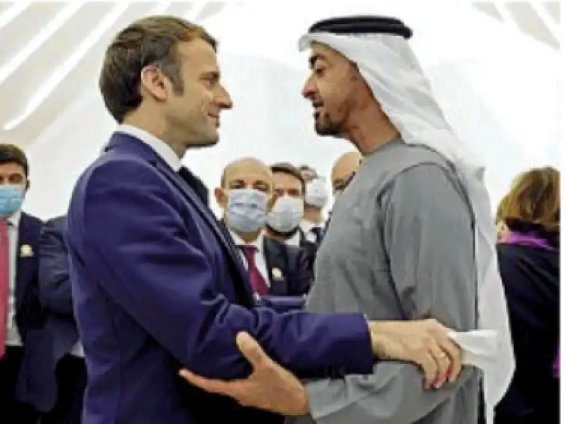 macron mohammed bin zayed