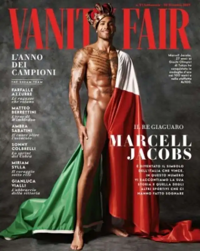 marcell jacobs su vanity fair