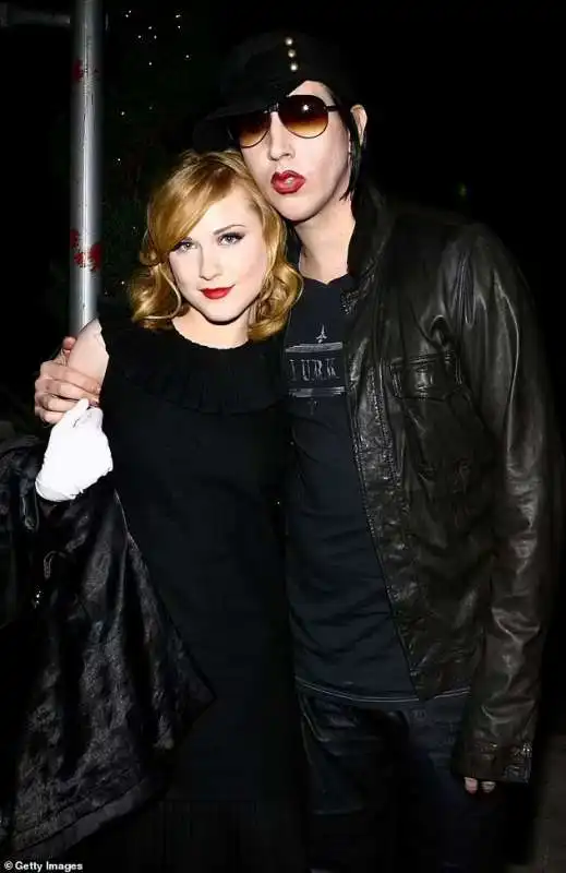 marilyn manson e evan rachel wood 2