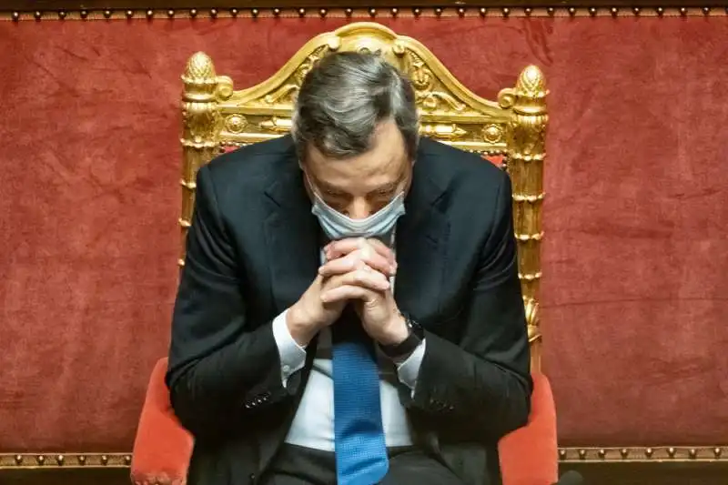 mario draghi al senato  1