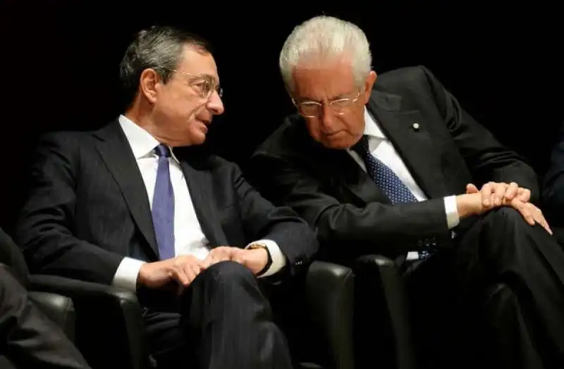 mario draghi mario monti 