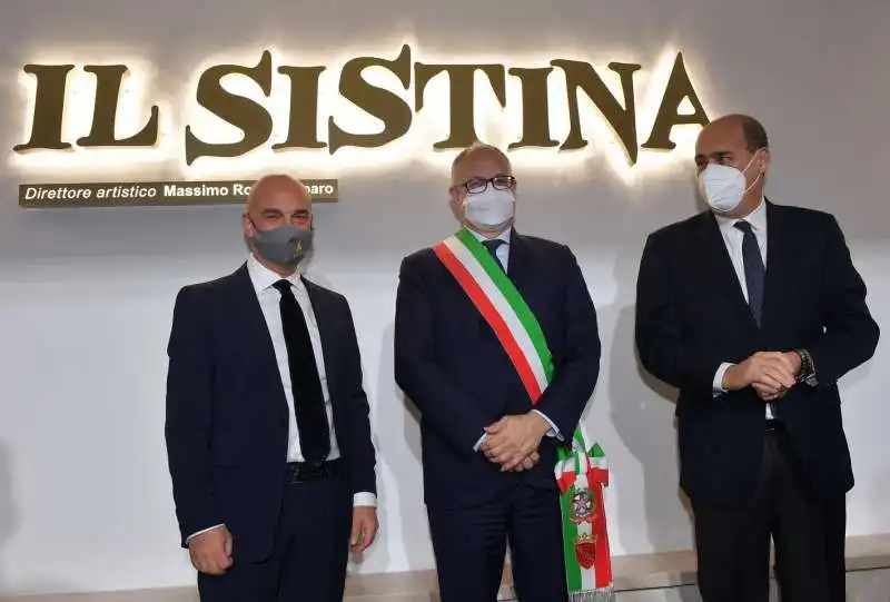 massimo romeo piparo  nicola zingaretti  roberto gualtieri  foto di bacco (3)