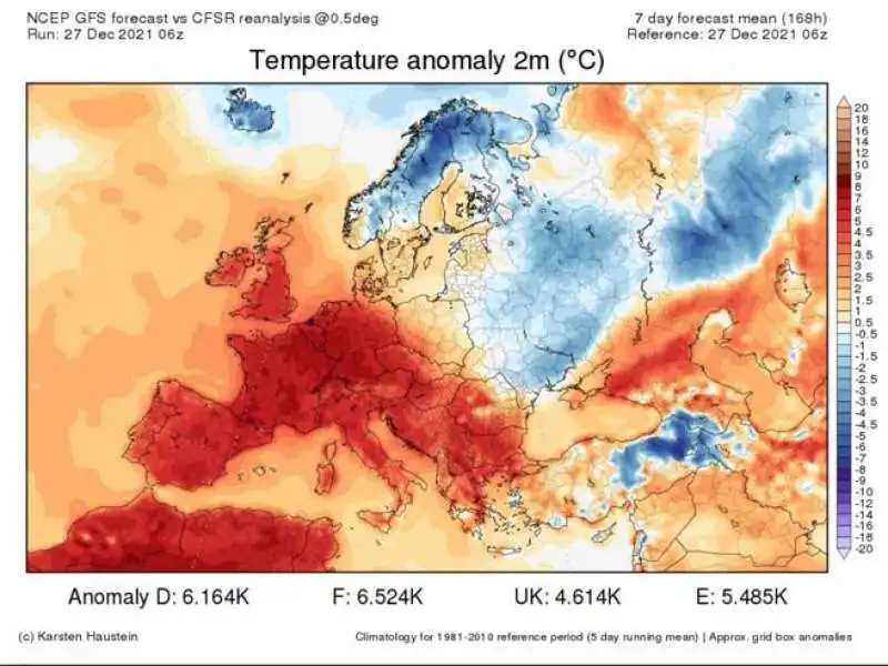 METEO CAPODANNO 2021