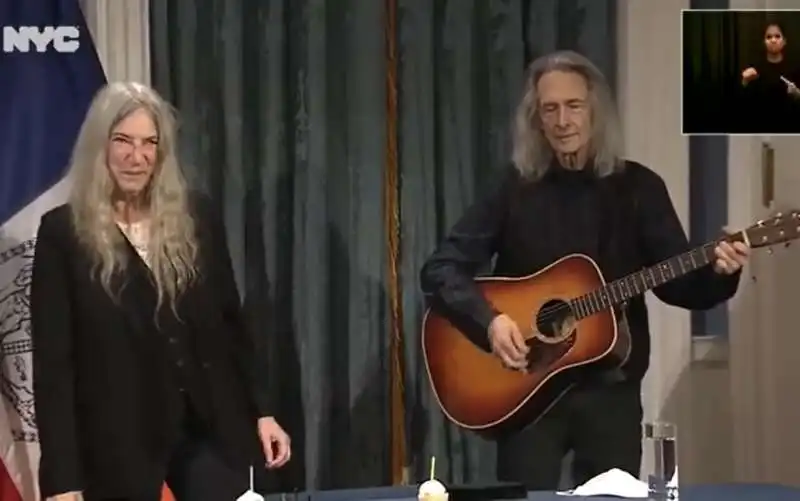 Patti Smith riceve le chiavi di New York 2