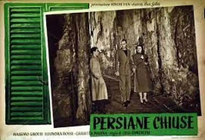 persiane chiuse   