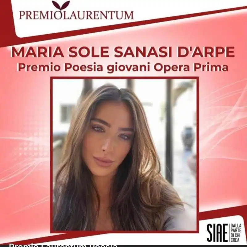 PREMIO LAURENTUM - MARIA SOLE SANASI D ARPE