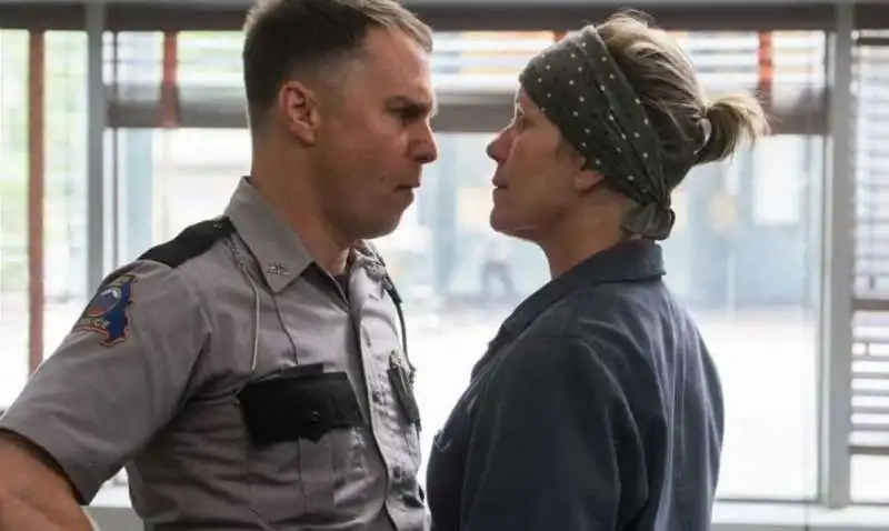 sam rockwell frances mcdormand   tre manifesti a ebbing, missouri 