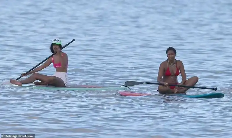 Sasha e Malia Obama alle Hawaii 3