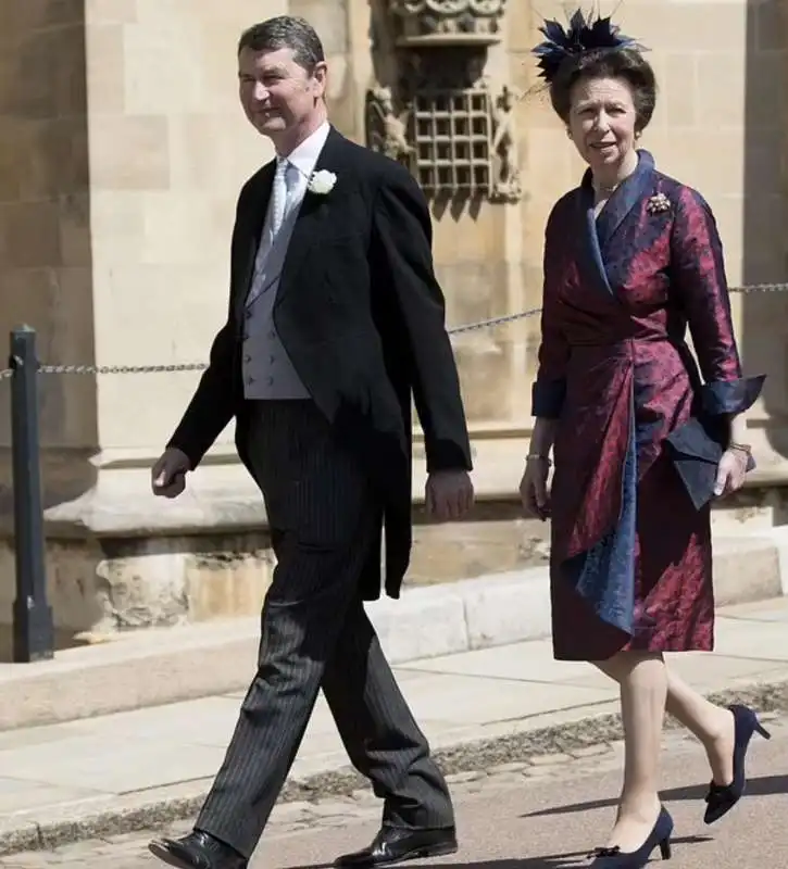 timothy laurence con la principessa anna