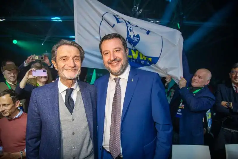 attilio fontana matteo salvini 