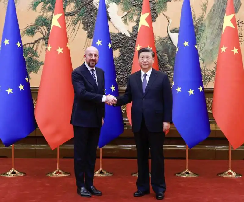 CHARLES MICHEL XI JINPING 