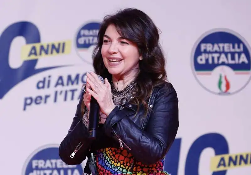 cristina davena alla festa di fratelli d italia   1