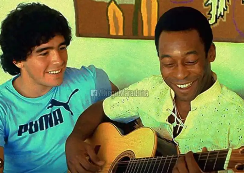 diego armando maradona e pele 4