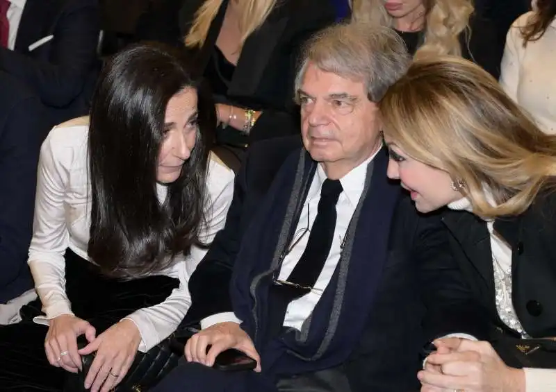 francesca de stefano  renato brunetta e la moglie titti  foto di bacco