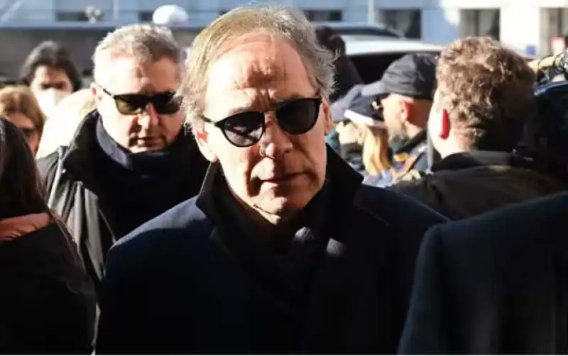 franco baresi funerale di sinisa mihajlovic 