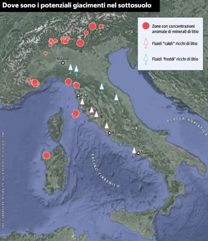 giacimenti di litio in italia 