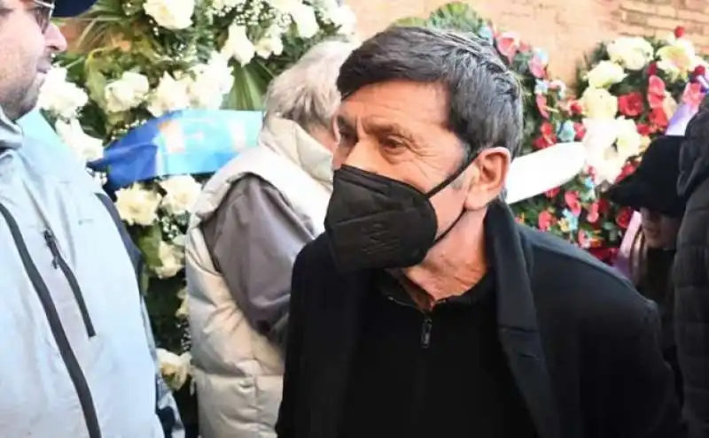 gianni morandi funerale di sinisa mihajlovic 