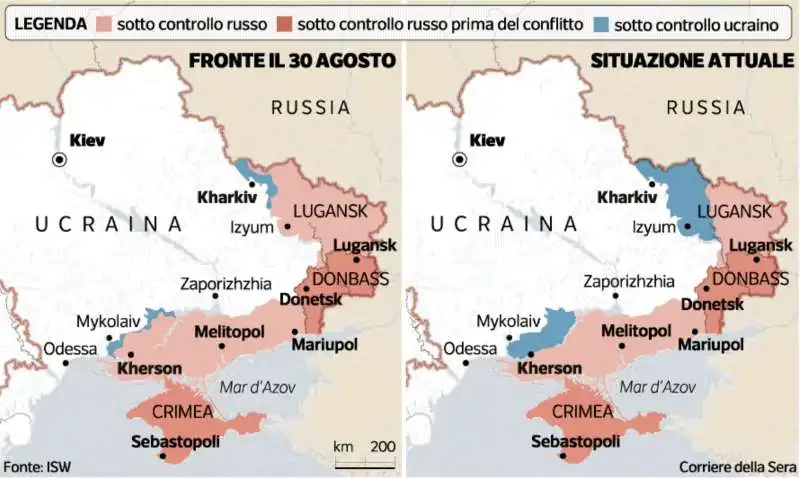 GUERRA IN UCRAINA - SITUAZIONE AL 2 DICEMBRE 2022