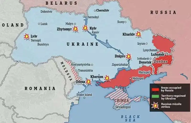 guerra in ucraina   situazione al 29 dicembre 2022