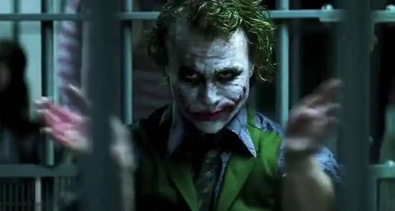 heath ledger joker il cavaliere oscuro 