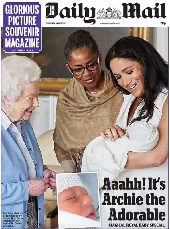 il daily mail e i titoli pro il principe harry e meghan markle 5