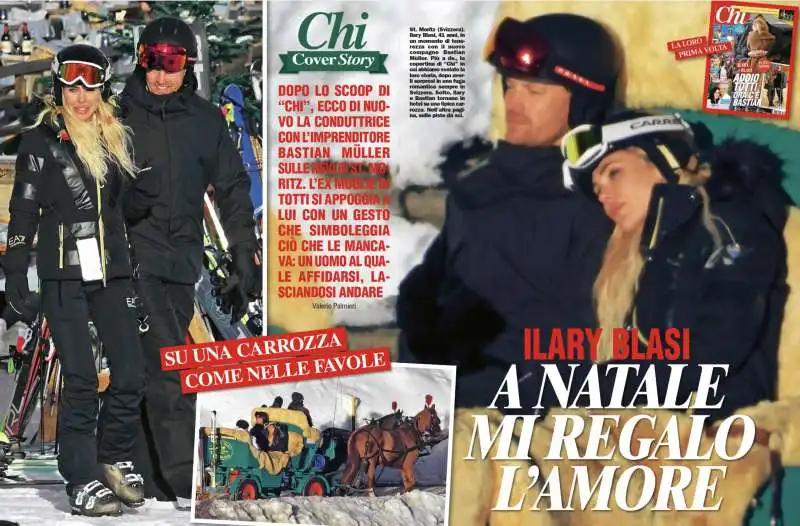  ilary blasi e bastian a st moritz   foto chi   1