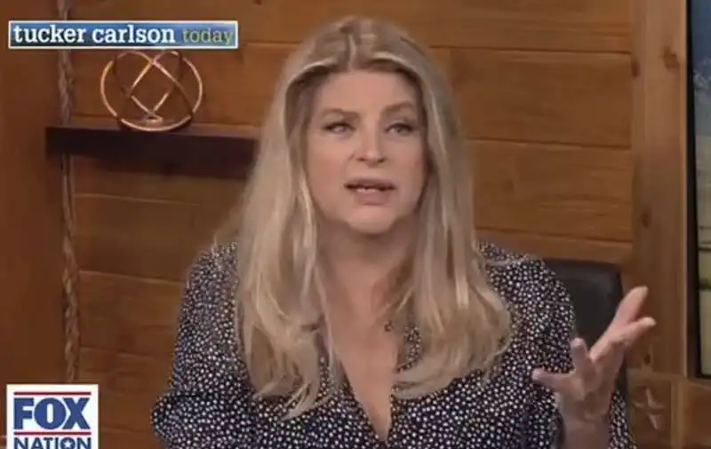 kirstie alley da tucker carlson 