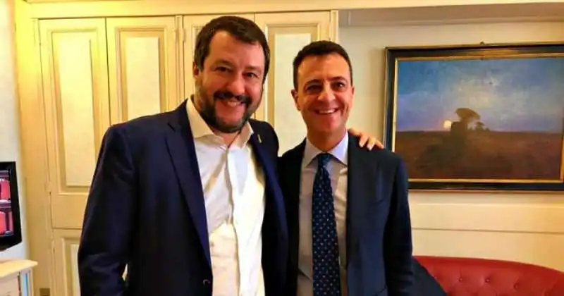 matteo salvini e antonino minardo